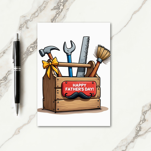 Hand Tools Fathers Day Image Card