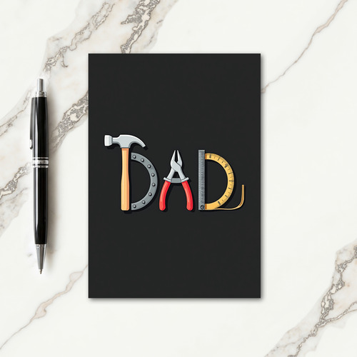 Handyman Fathers Day Tool Card