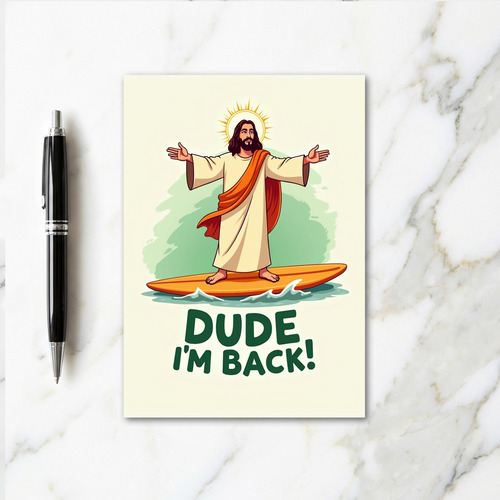 Hang Loose Spiritual Surf Card