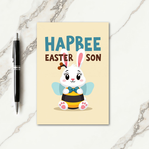 Hapbee Easter Son Greeting Card