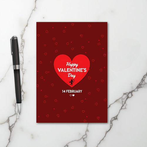 Happy 14 February Valentine Card