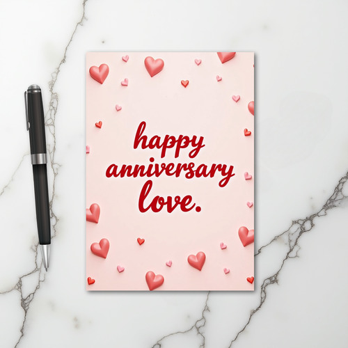 Happy Anniversary Love Card