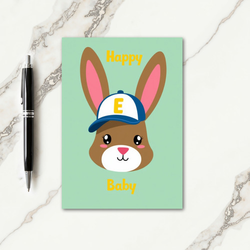 Happy Baby Woodland Card