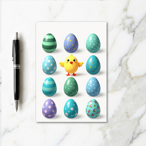 Happy Bird And Egg Card