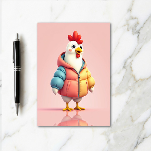 Happy Bird Fashion Friend Card