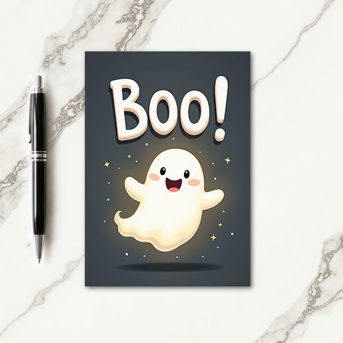 Happy Boo Spirit Card