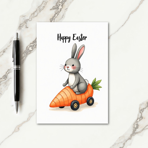 Happy Bunny Adventure Card