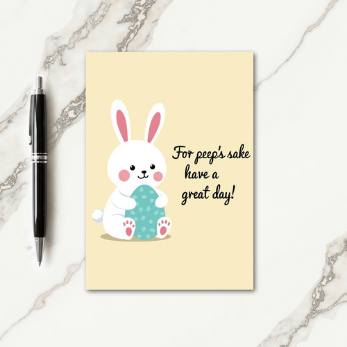 Happy Bunny Great Day Card