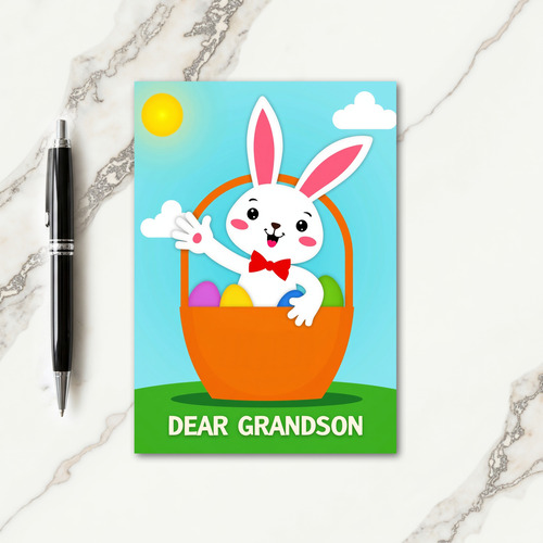 Happy Bunny Greetings Card