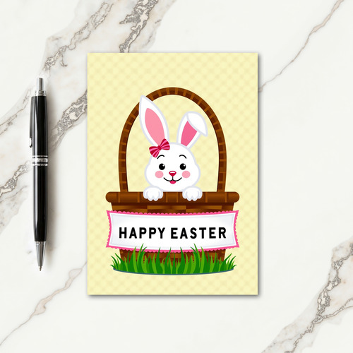 Happy Bunny Spring Card