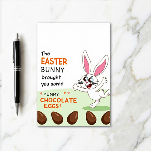 Happy Bunny Treats Card