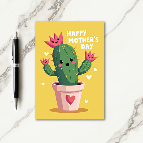 Happy Cactus Friend Card