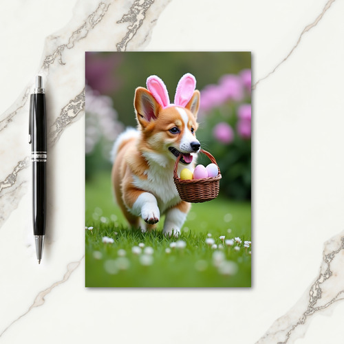 Happy Canine Spring Celebration Card