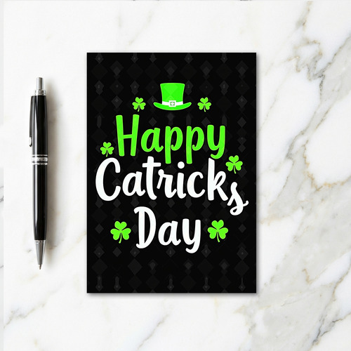 Happy Catricks Day Fun Card