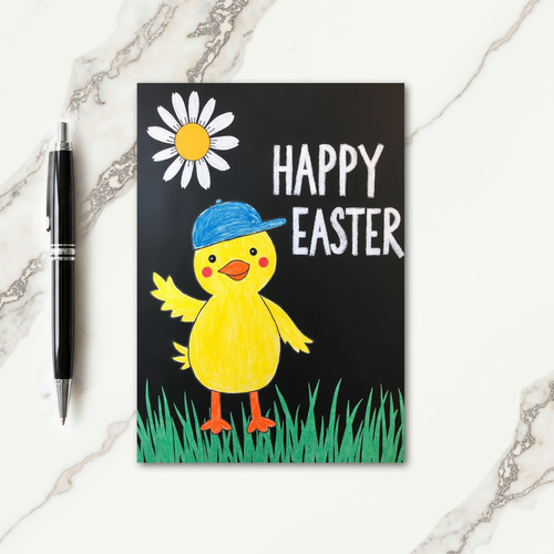 Happy Chalk Bird Season Card