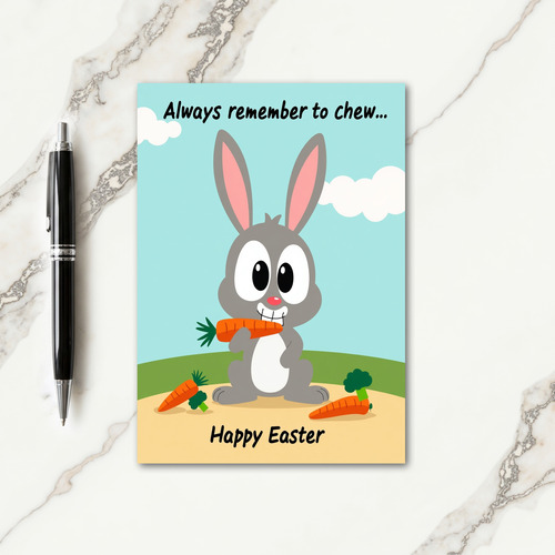 Happy Chewing Friend Card