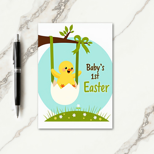 Happy Chick Easter Card