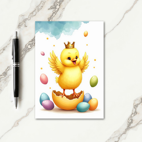 Happy Chick New Beginnings Card
