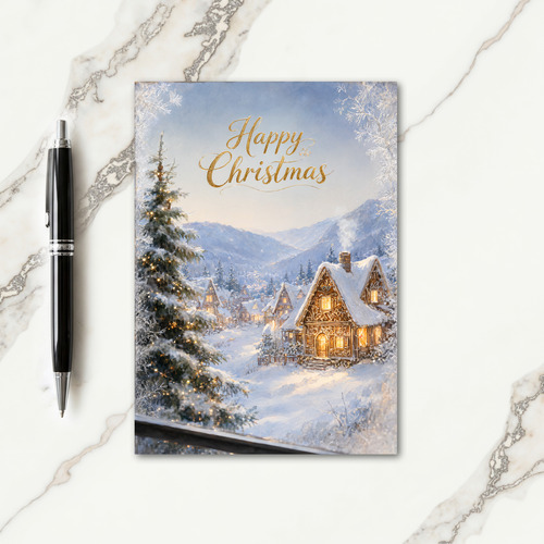 Happy Christmas Greeting Card