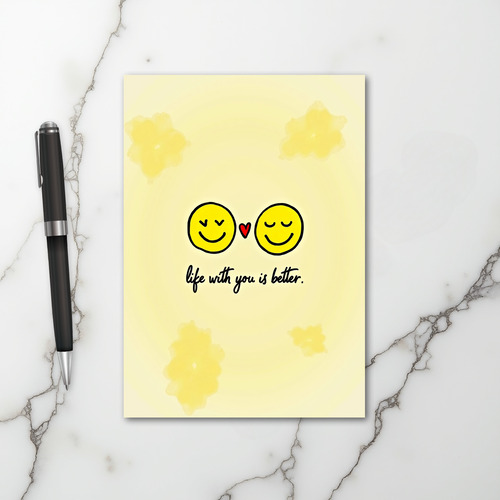 Happy Couple Love Card