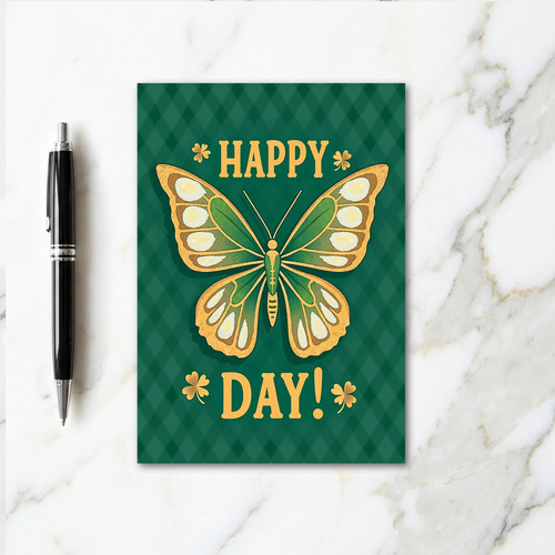 Happy Day Butterfly Art Card