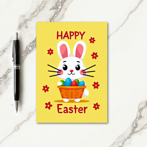 Happy Easter Animated Friend Card