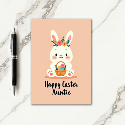 Happy Easter Aunt Card