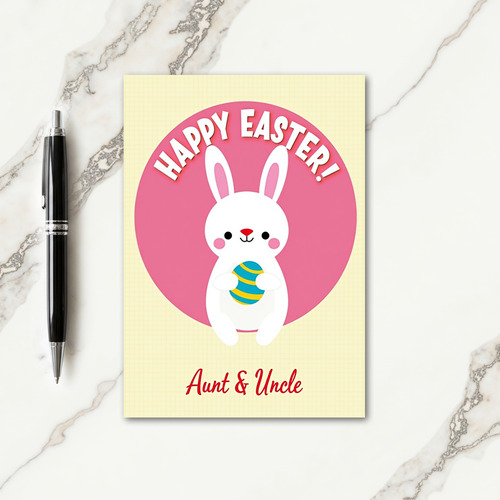Happy Easter Aunt Uncle Card
