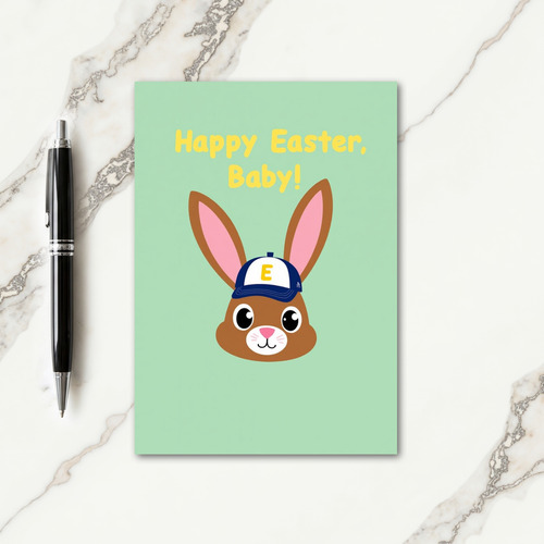 Happy Easter Baby Rabbit Card