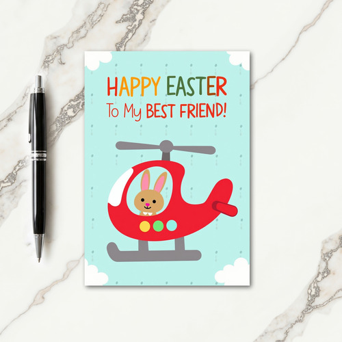 Happy Easter Best Friend Card