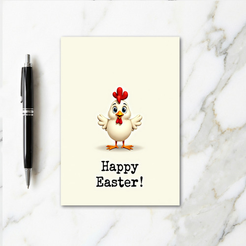 Happy Easter Bird Friend Card