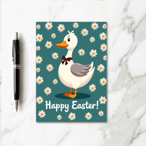 Happy Easter Bird Springtime Card