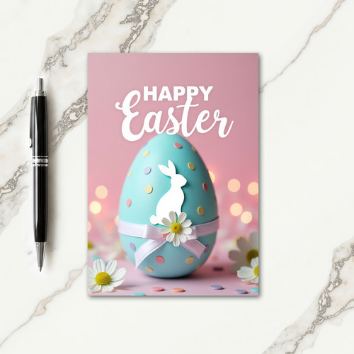 Happy Easter Bunny Card For Partner