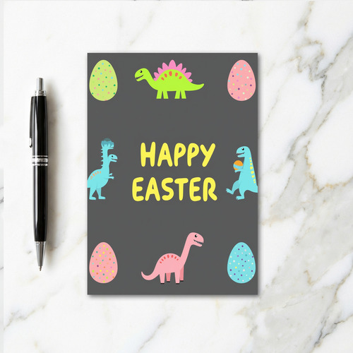 Happy Easter Creature Card