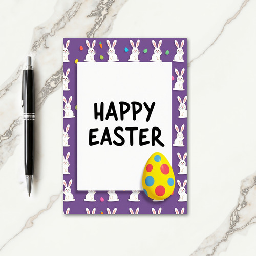 Happy Easter Creature Egg Card