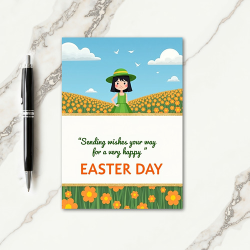 Happy Easter Day Wishes Card