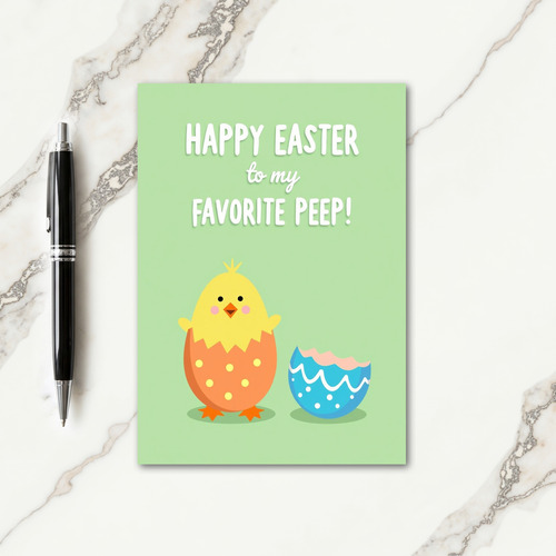 Happy Easter Favorite Bird Card