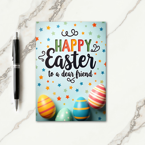 Happy Easter Friend Art Card