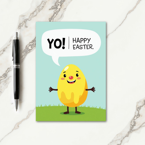 Happy Easter Friend Egg Card