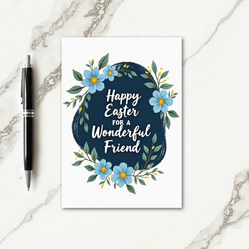 Happy Easter Friend Greeting Card