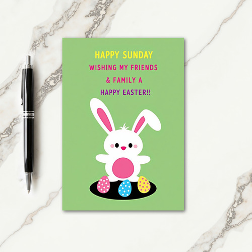 Happy Easter Friends Family Card
