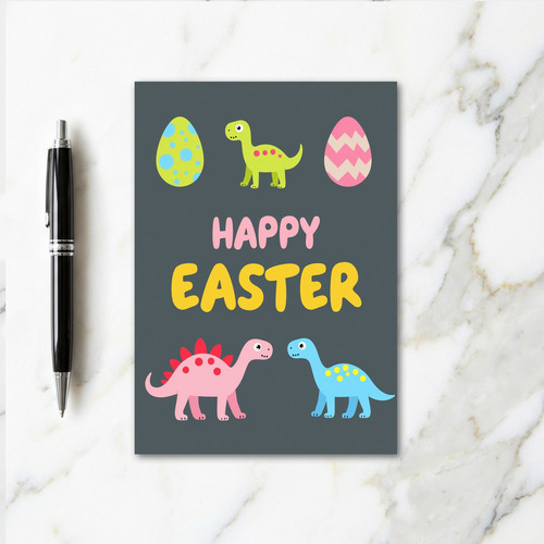 Happy Easter Fun Creature Card