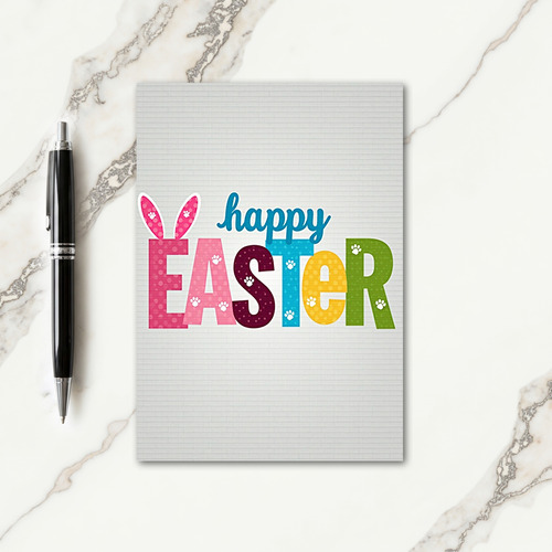 Happy Easter Fun Spring Card