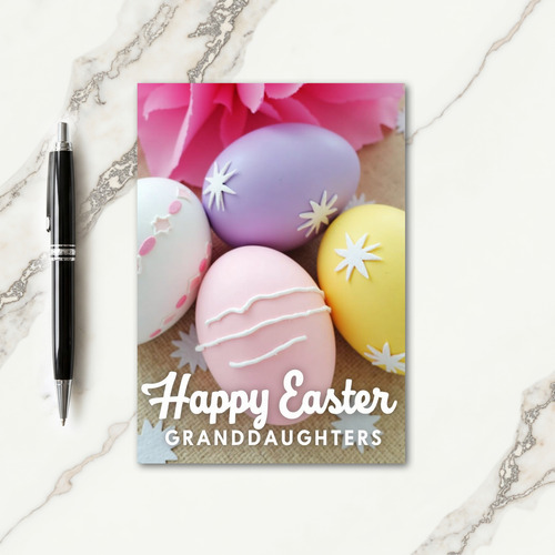 Happy Easter Granddaughters Card
