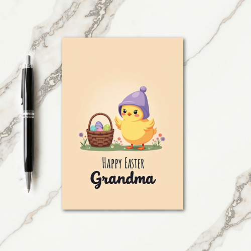 Happy Easter Grandma Greeting Card