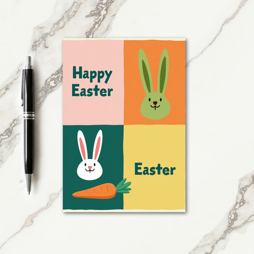 Happy Easter Graphic Card