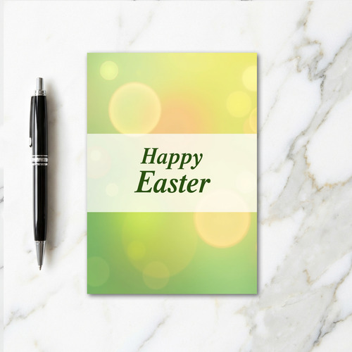 Happy Easter Greeting Card