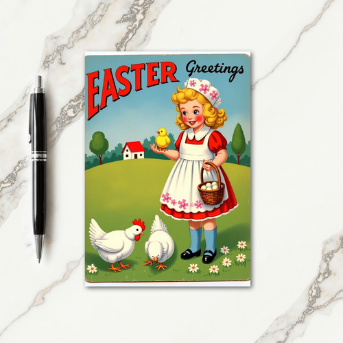 Happy Easter Greetings Card