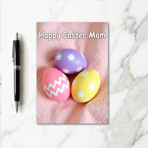 Happy Easter Mom Greeting Card