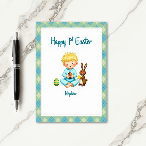 Happy Easter Nephew First Card